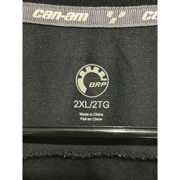 BRP Colorblock Can-Am Spyder Short Sleeve T-Shirt Black Yellow Size 2XL Moto - Picture 5 of 10